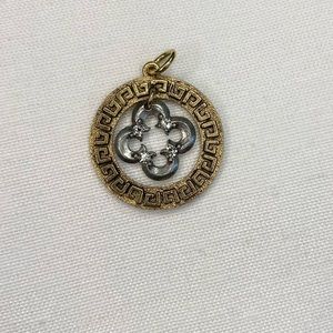 Beaucoup Designs two tone clover charm